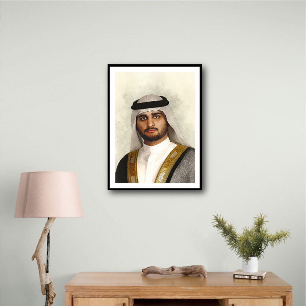 Sheikh Maktoum Bin Mohammed Bin Rashid Al Maktoum Portrait