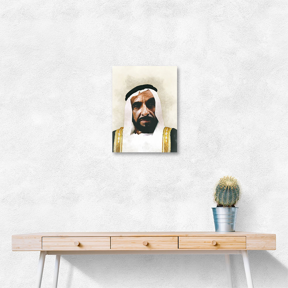 Sheikh Zayed bin Sultan Al Nahyan Portrait