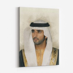 Sheikh Hamdan bin Mohammed bin Rashid Al Maktoum Portrait