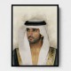 Sheikh Hamdan bin Mohammed bin Rashid Al Maktoum Portrait