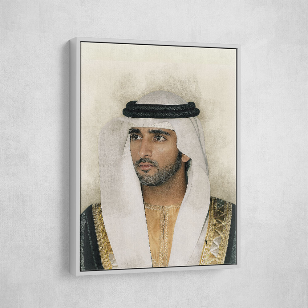 Sheikh Hamdan bin Mohammed bin Rashid Al Maktoum Portrait