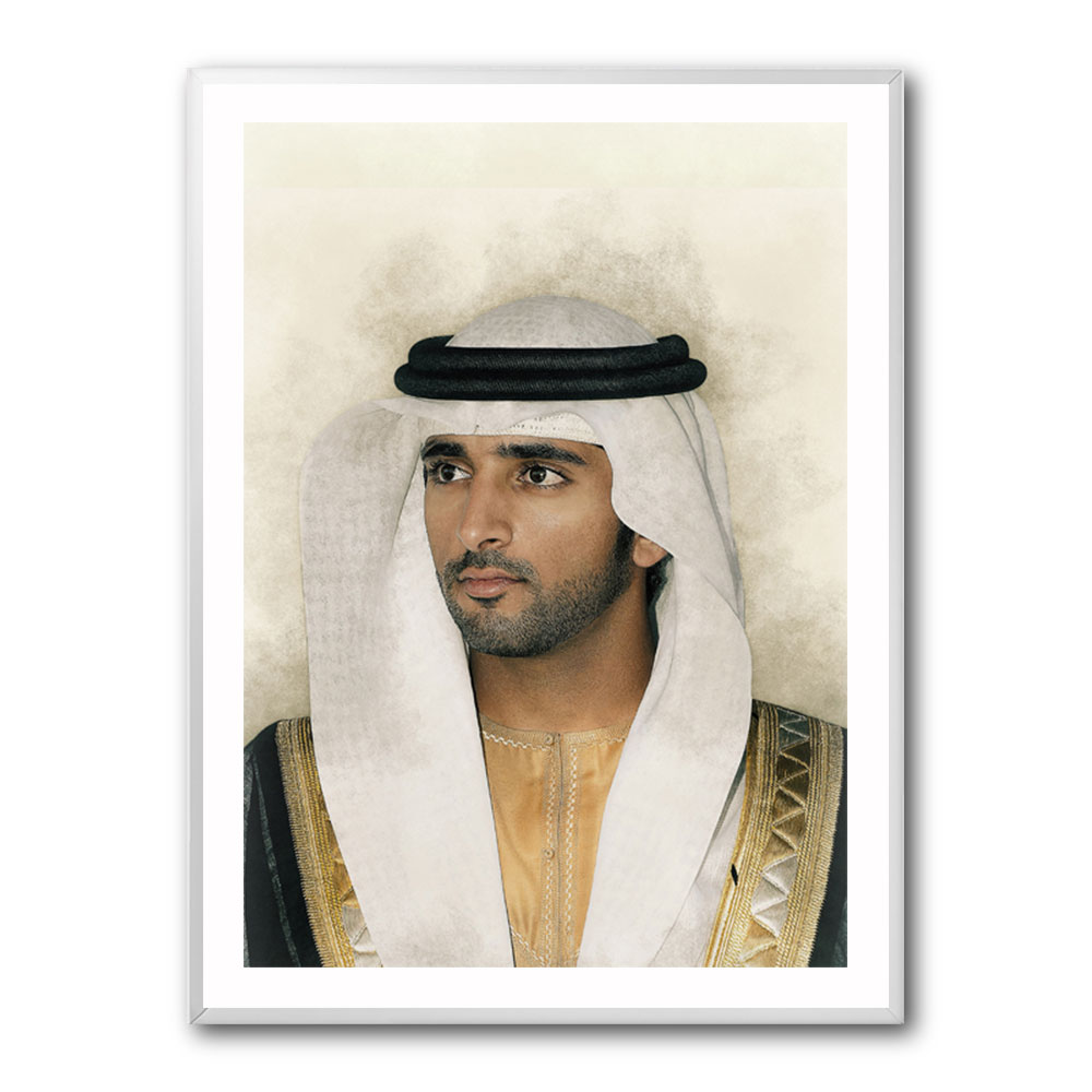 Sheikh Hamdan bin Mohammed bin Rashid Al Maktoum Portrait