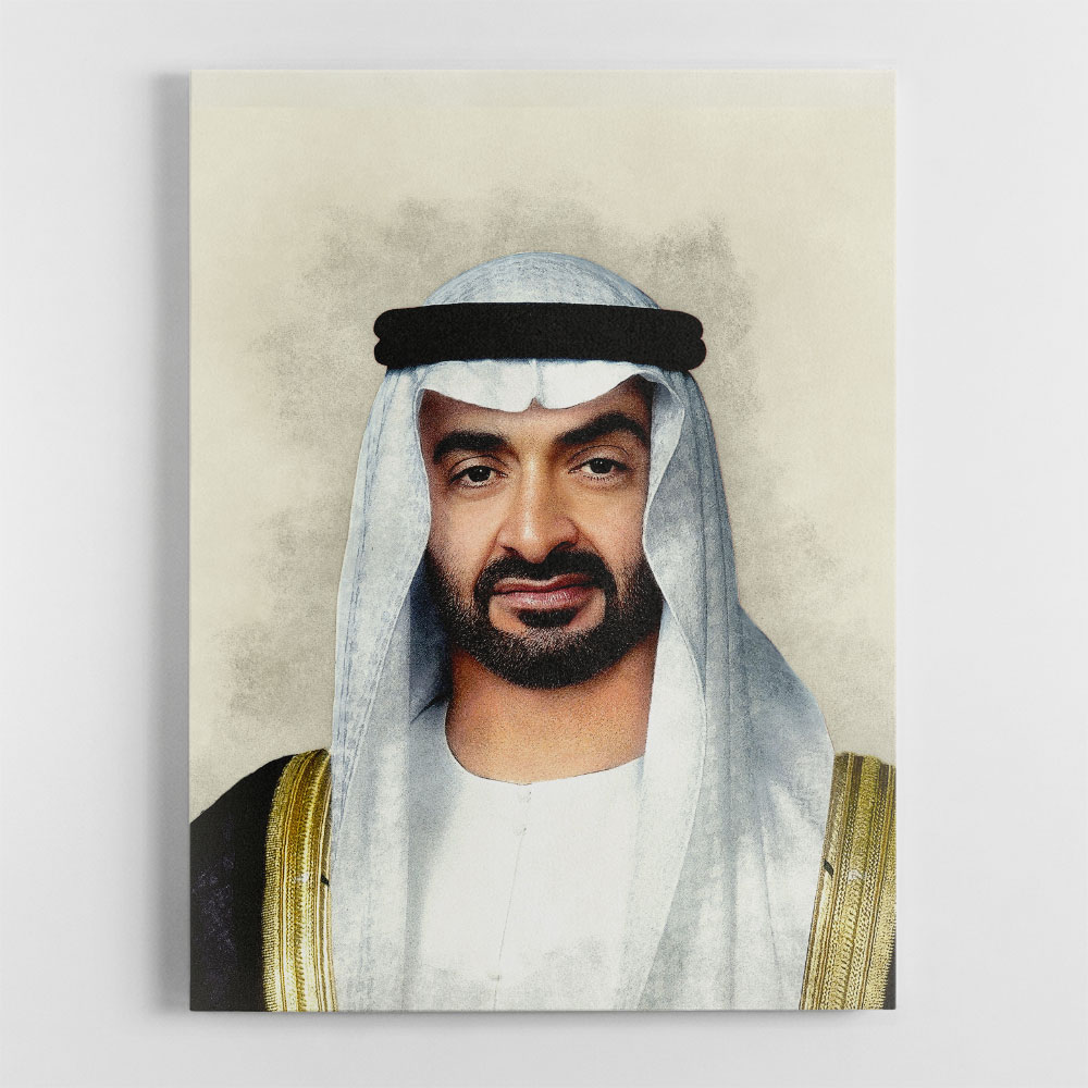 Sheikh Mohammed bin Zayed Al Nahyan Portrait
