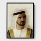 Sheikh Mohammed bin Rashid Al Maktoum Portrait