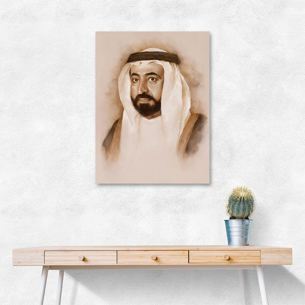 Sheikh Sultan bin Muhammad Al-Qasimi Portrait