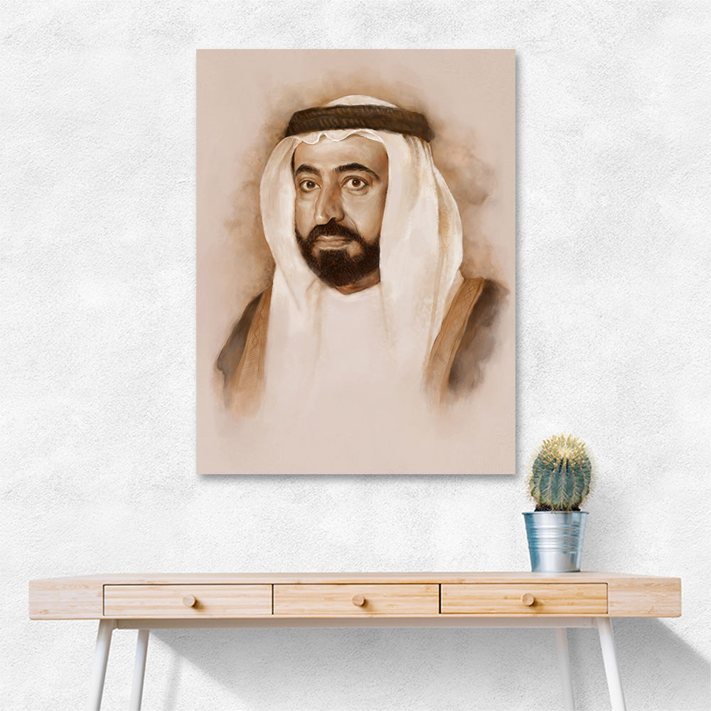 Sheikh Sultan bin Muhammad Al-Qasimi Portrait