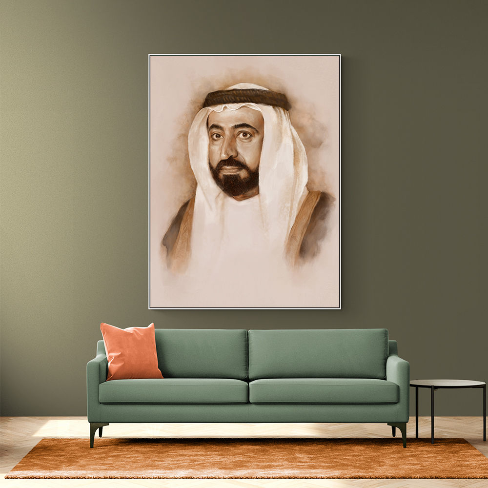 Sheikh Sultan bin Muhammad Al-Qasimi Portrait