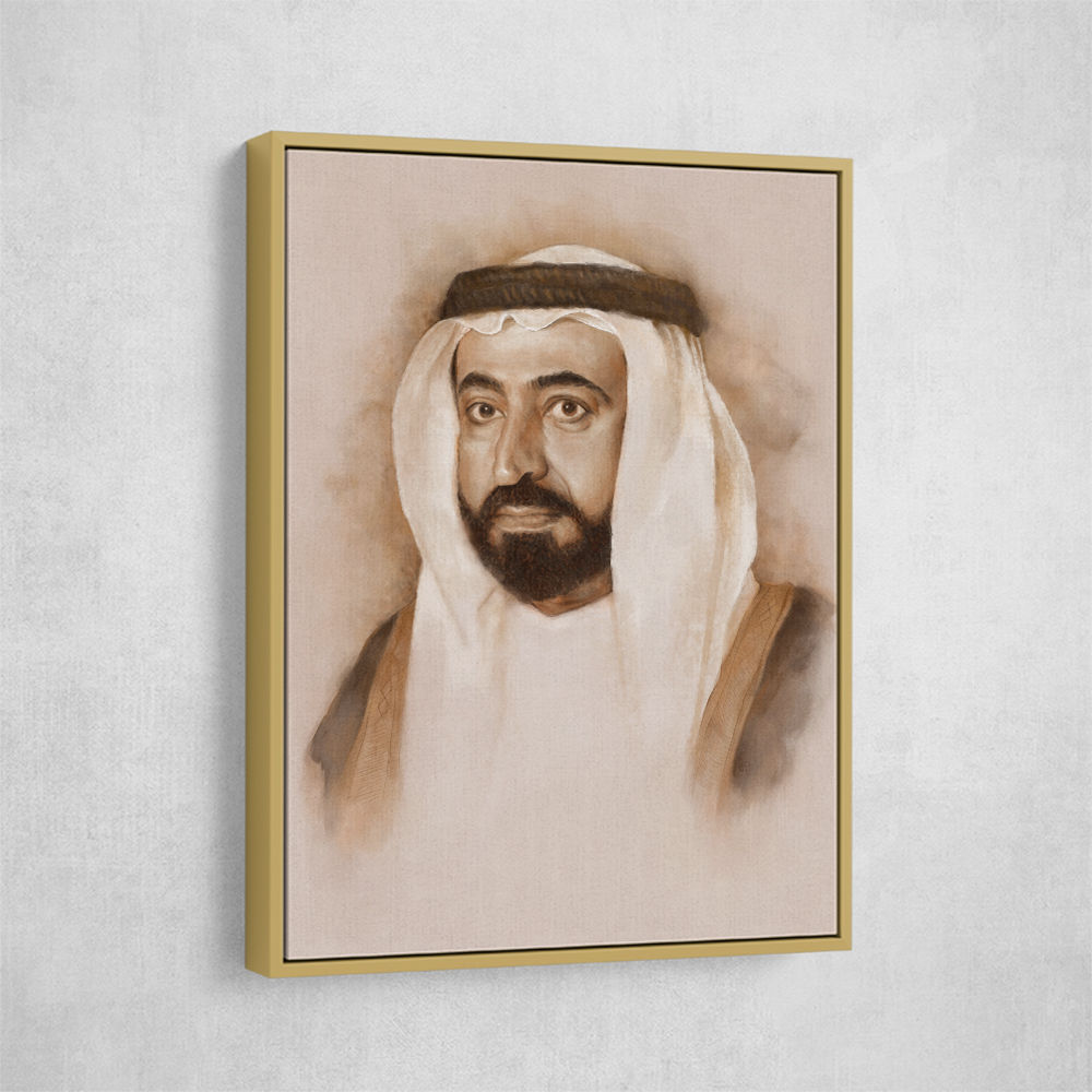 Sheikh Sultan bin Muhammad Al-Qasimi Portrait