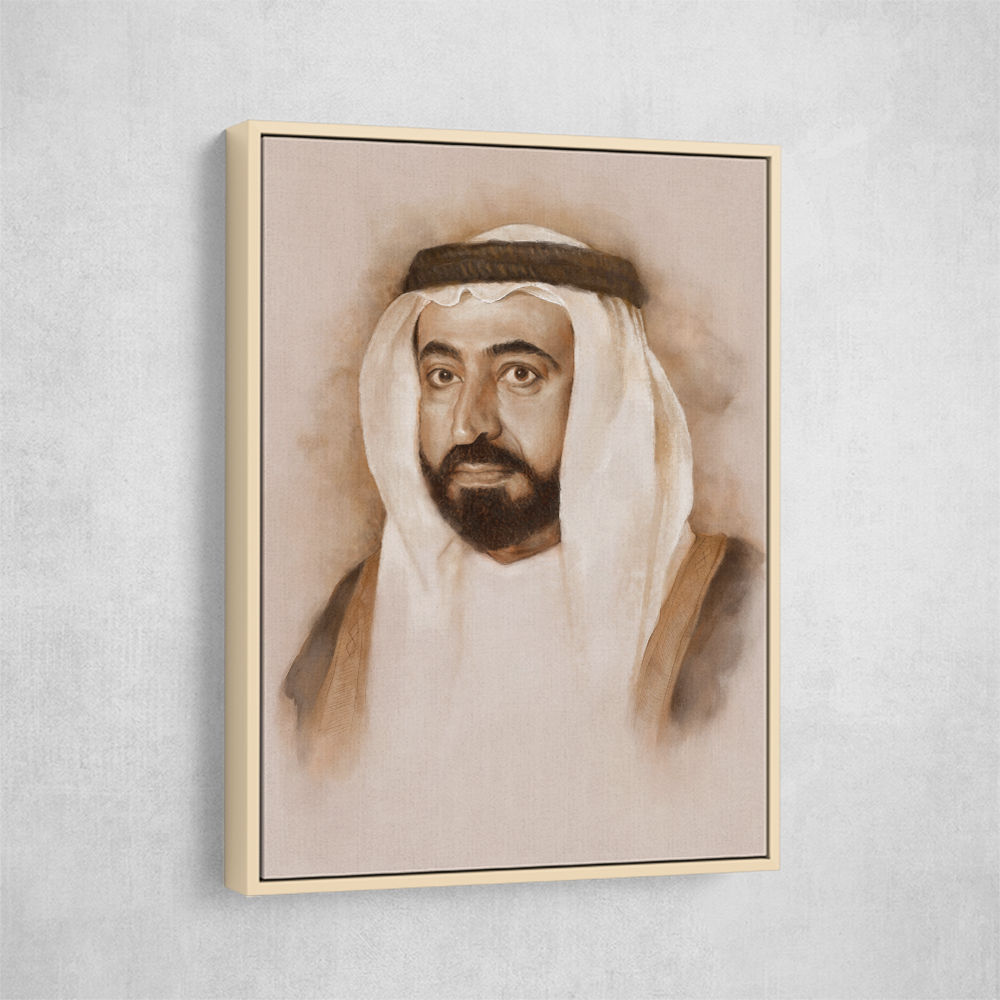 Sheikh Sultan bin Muhammad Al-Qasimi Portrait