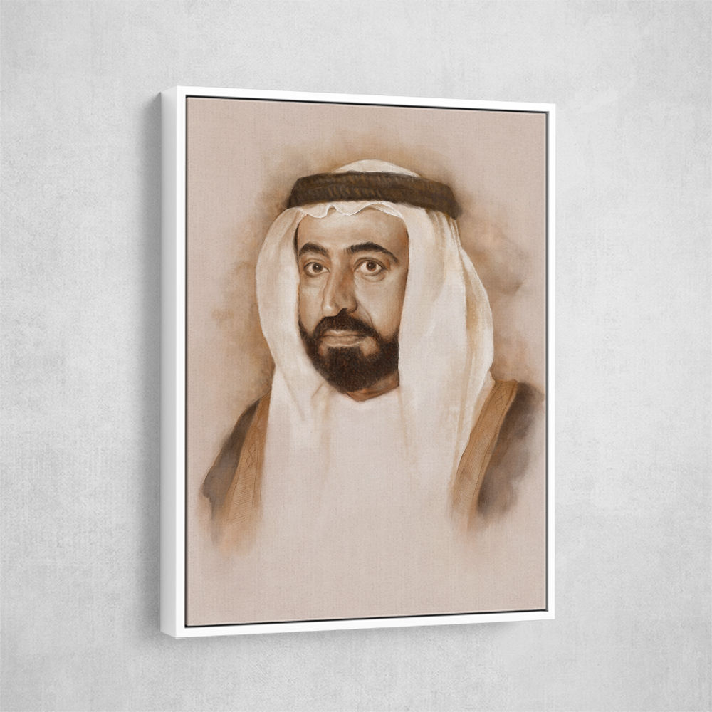 Sheikh Sultan bin Muhammad Al-Qasimi Portrait