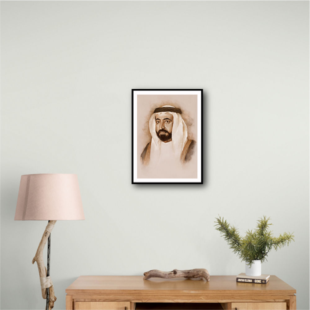 Sheikh Sultan bin Muhammad Al-Qasimi Portrait