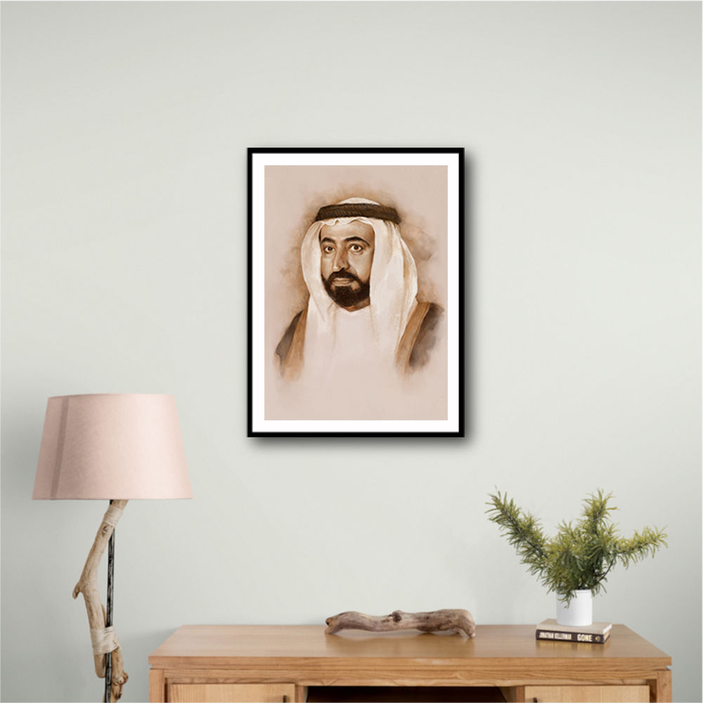 Sheikh Sultan bin Muhammad Al-Qasimi Portrait