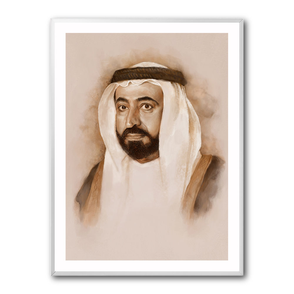 Sheikh Sultan bin Muhammad Al-Qasimi Portrait