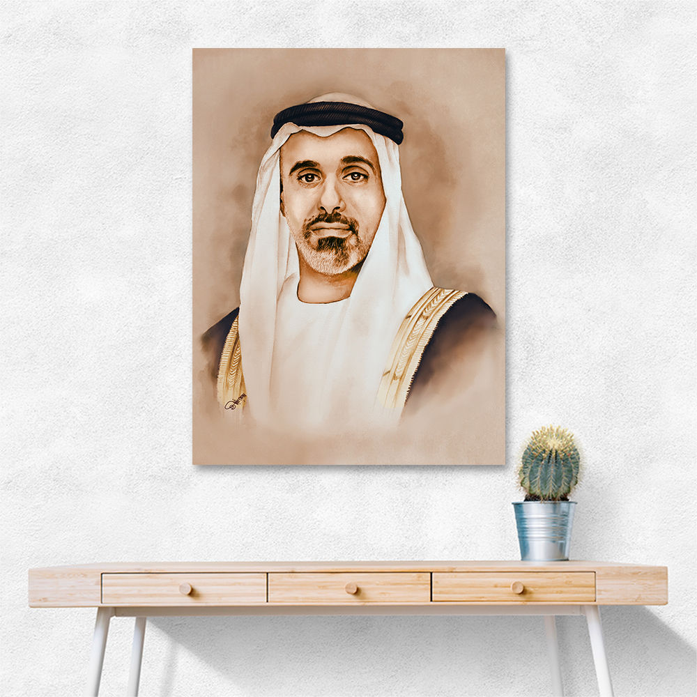 Sheikh Khaled bin Mohamed bin Zayed Al Nahyan Portrait