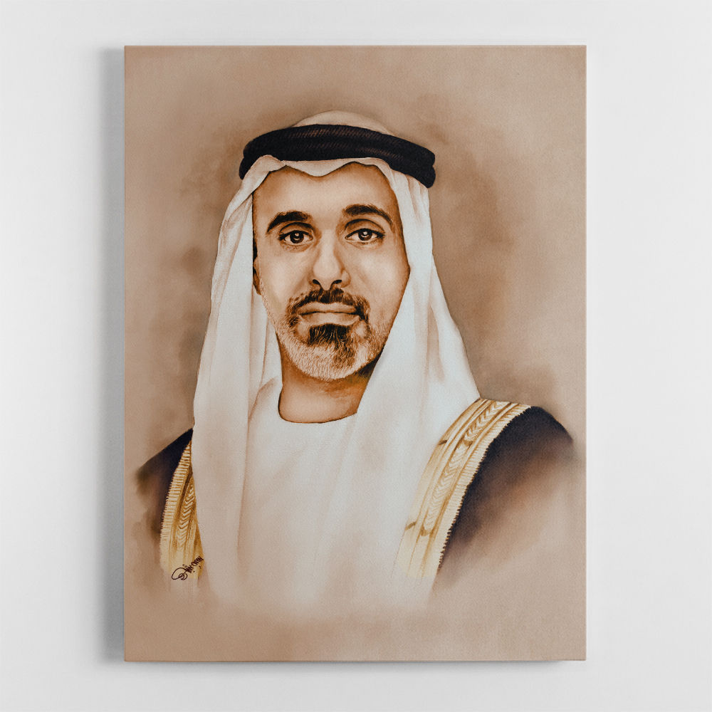 Sheikh Khaled bin Mohamed bin Zayed Al Nahyan Portrait