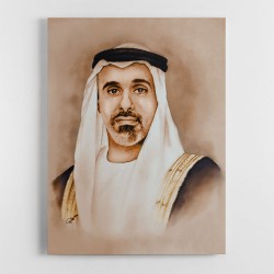 Sheikh Khaled bin Mohamed bin Zayed Al Nahyan Portrait