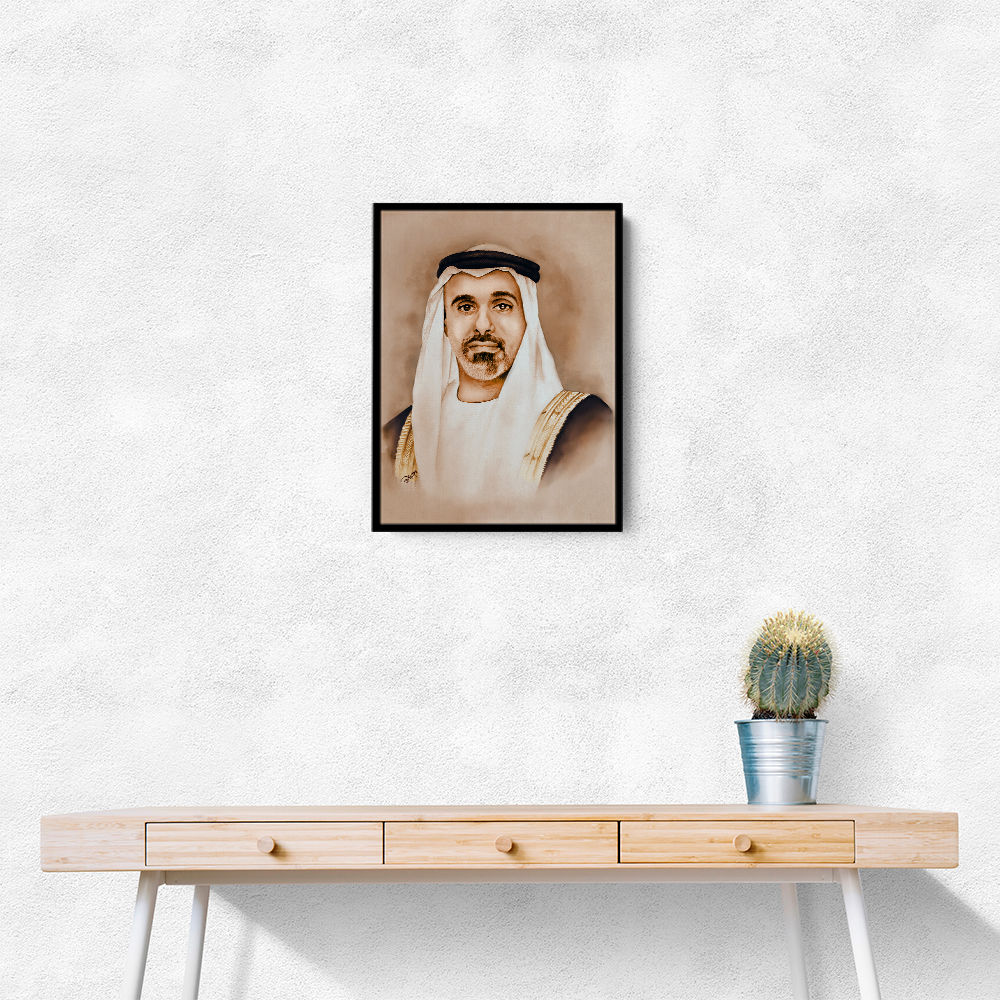 Sheikh Khaled bin Mohamed bin Zayed Al Nahyan Portrait