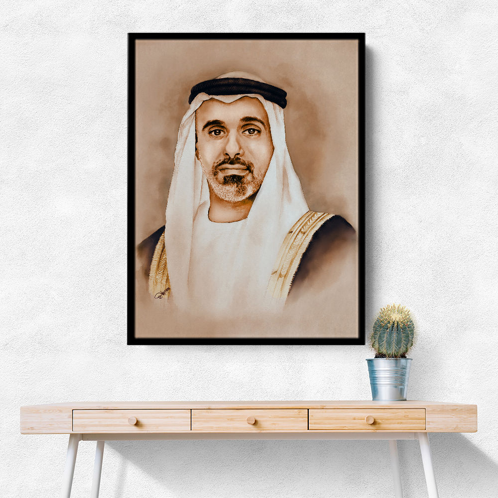 Sheikh Khaled bin Mohamed bin Zayed Al Nahyan Portrait