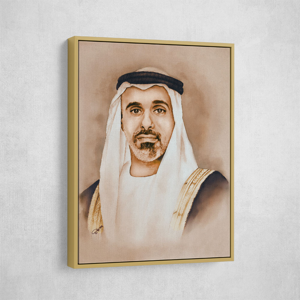 Sheikh Khaled bin Mohamed bin Zayed Al Nahyan Portrait