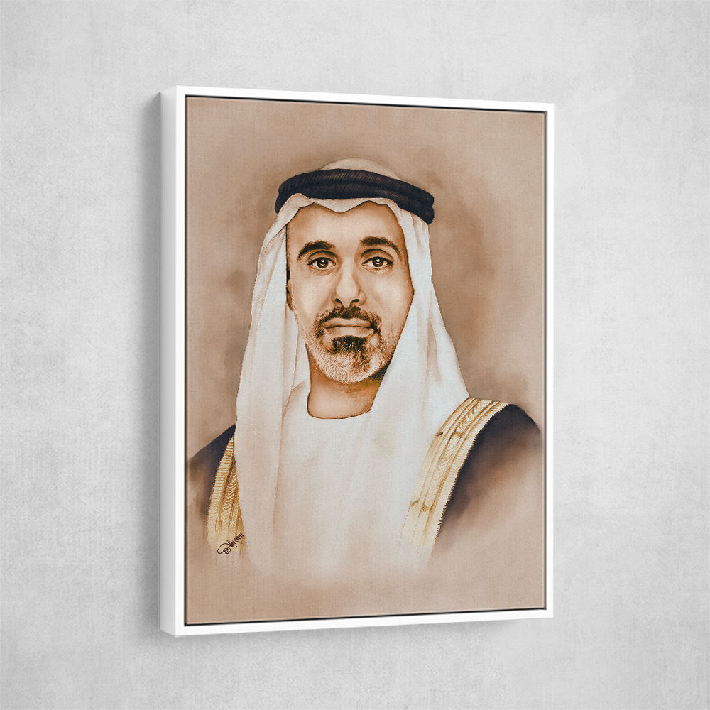 Sheikh Khaled bin Mohamed bin Zayed Al Nahyan Portrait