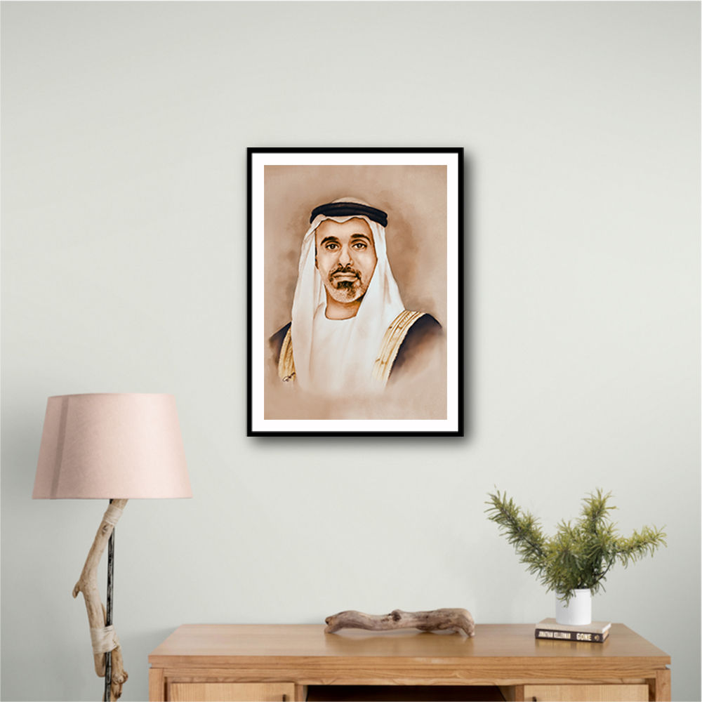 Sheikh Khaled bin Mohamed bin Zayed Al Nahyan Portrait