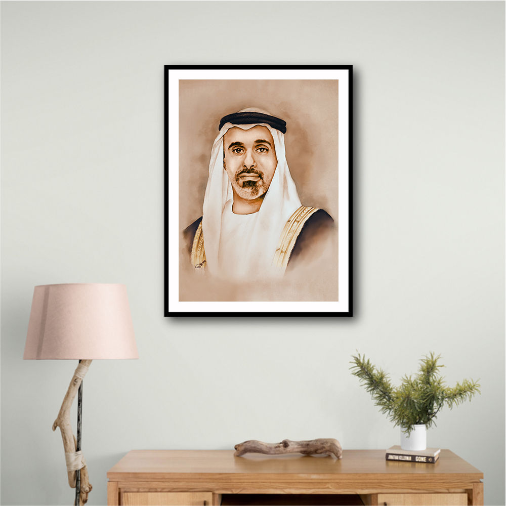 Sheikh Khaled bin Mohamed bin Zayed Al Nahyan Portrait