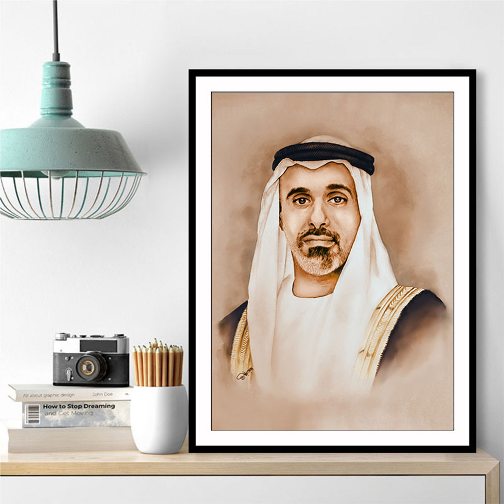 Sheikh Khaled bin Mohamed bin Zayed Al Nahyan Portrait