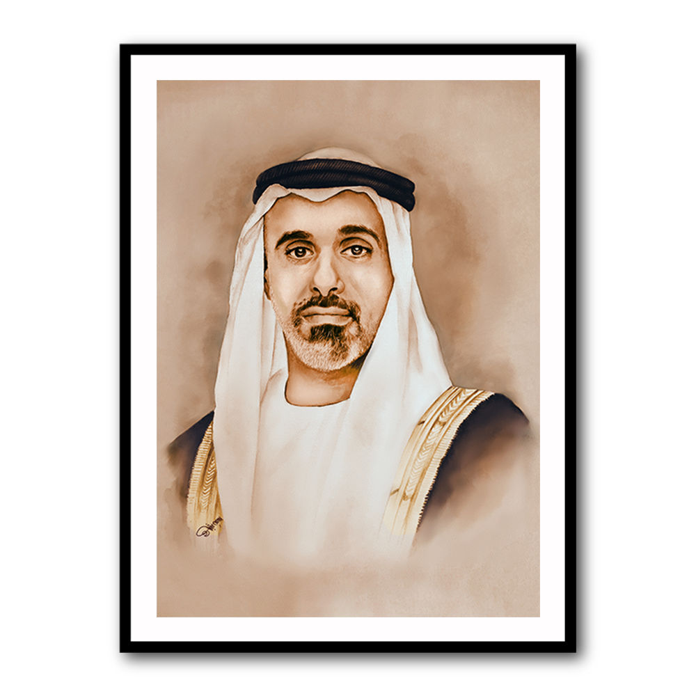 Sheikh Khaled bin Mohamed bin Zayed Al Nahyan Portrait