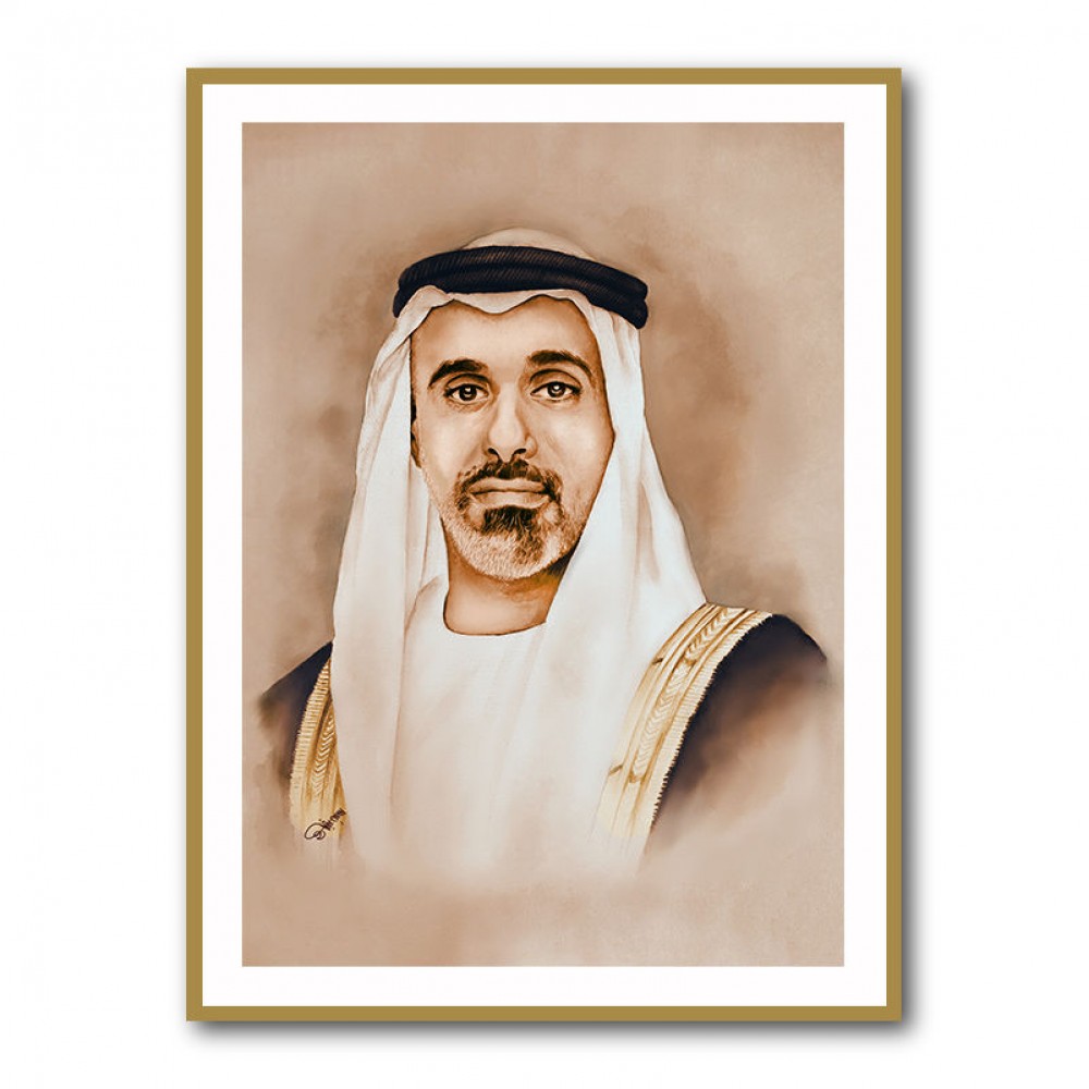 Sheikh Khaled bin Mohamed bin Zayed Al Nahyan Portrait