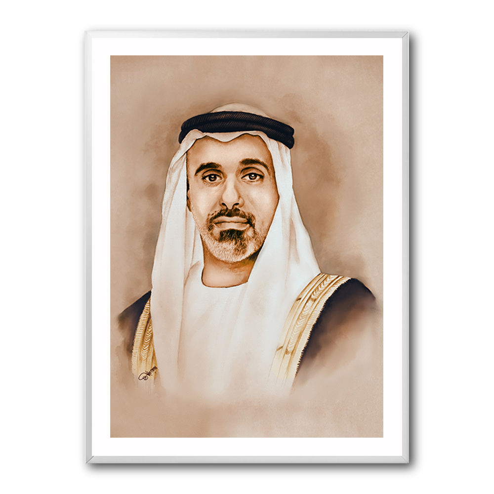Sheikh Khaled bin Mohamed bin Zayed Al Nahyan Portrait