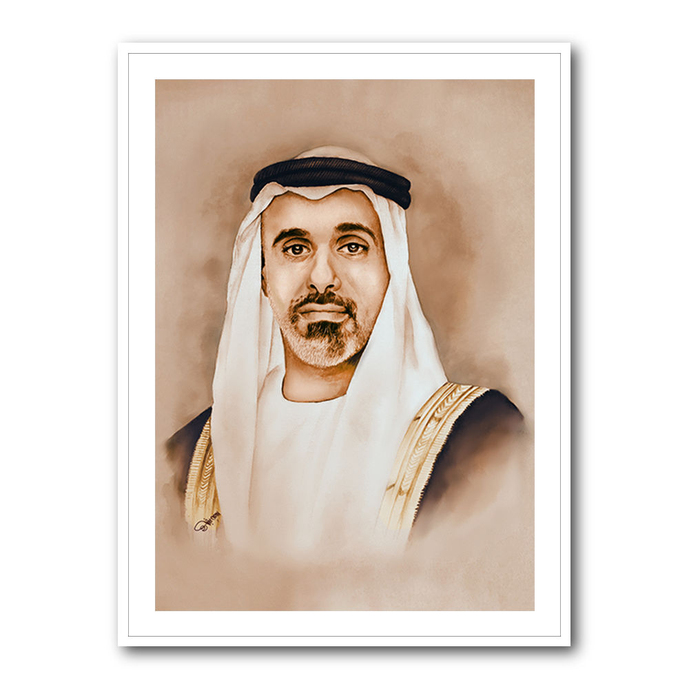 Sheikh Khaled bin Mohamed bin Zayed Al Nahyan Portrait