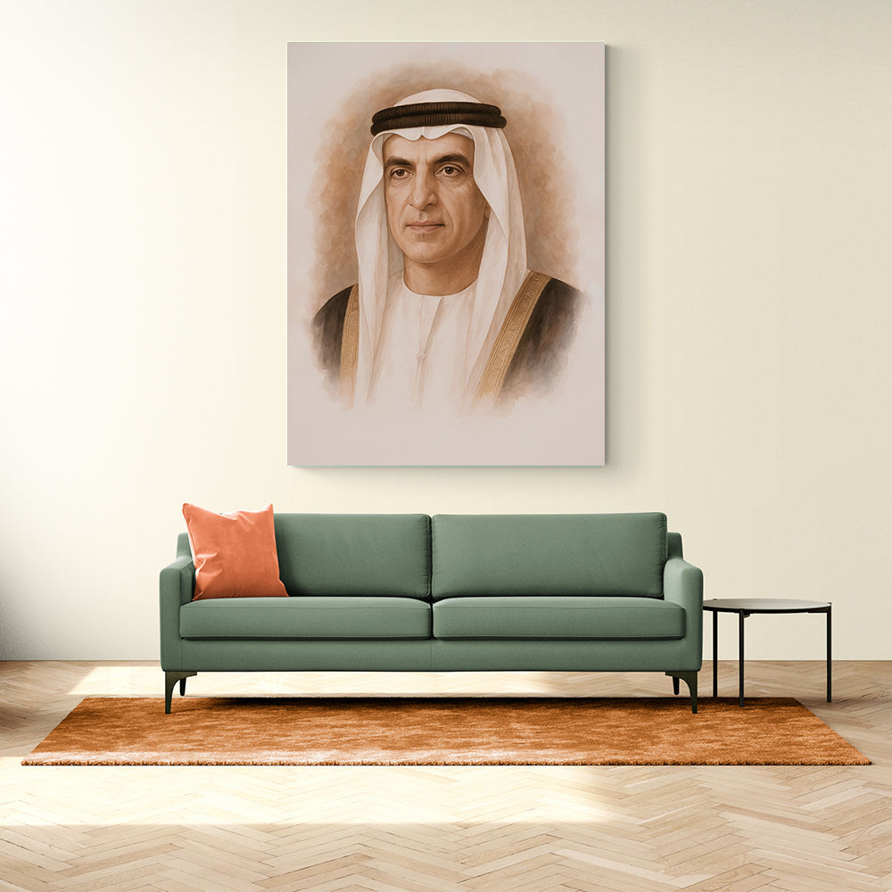 Sheikh Saud bin Saqr Al Qasimi Portrait Sheikh Saud bin Saqr Al Qasimi Portrait