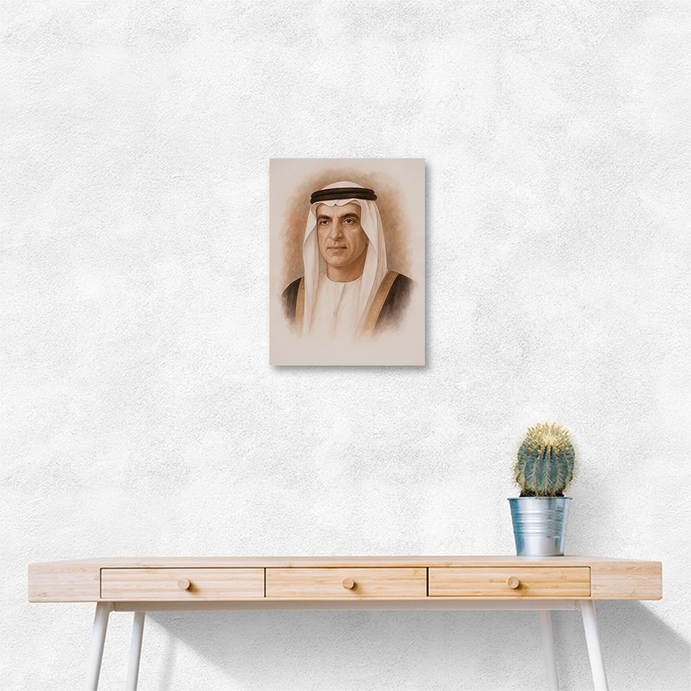 Sheikh Saud bin Saqr Al Qasimi Portrait Sheikh Saud bin Saqr Al Qasimi Portrait