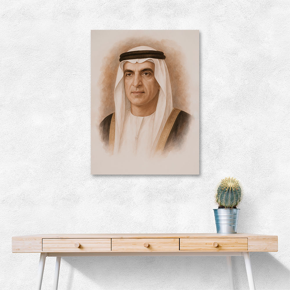 Sheikh Saud bin Saqr Al Qasimi Portrait Sheikh Saud bin Saqr Al Qasimi Portrait