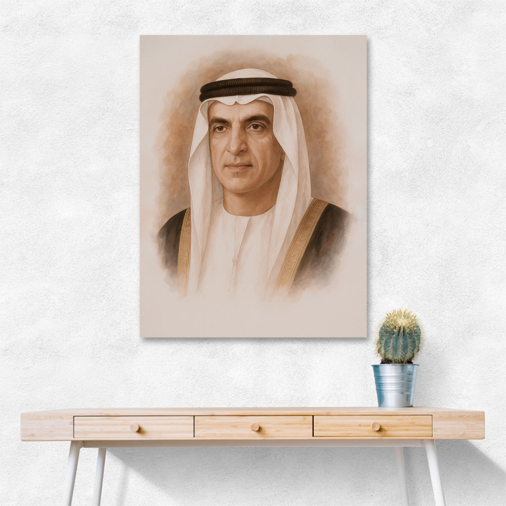 Sheikh Saud bin Saqr Al Qasimi Portrait Sheikh Saud bin Saqr Al Qasimi Portrait