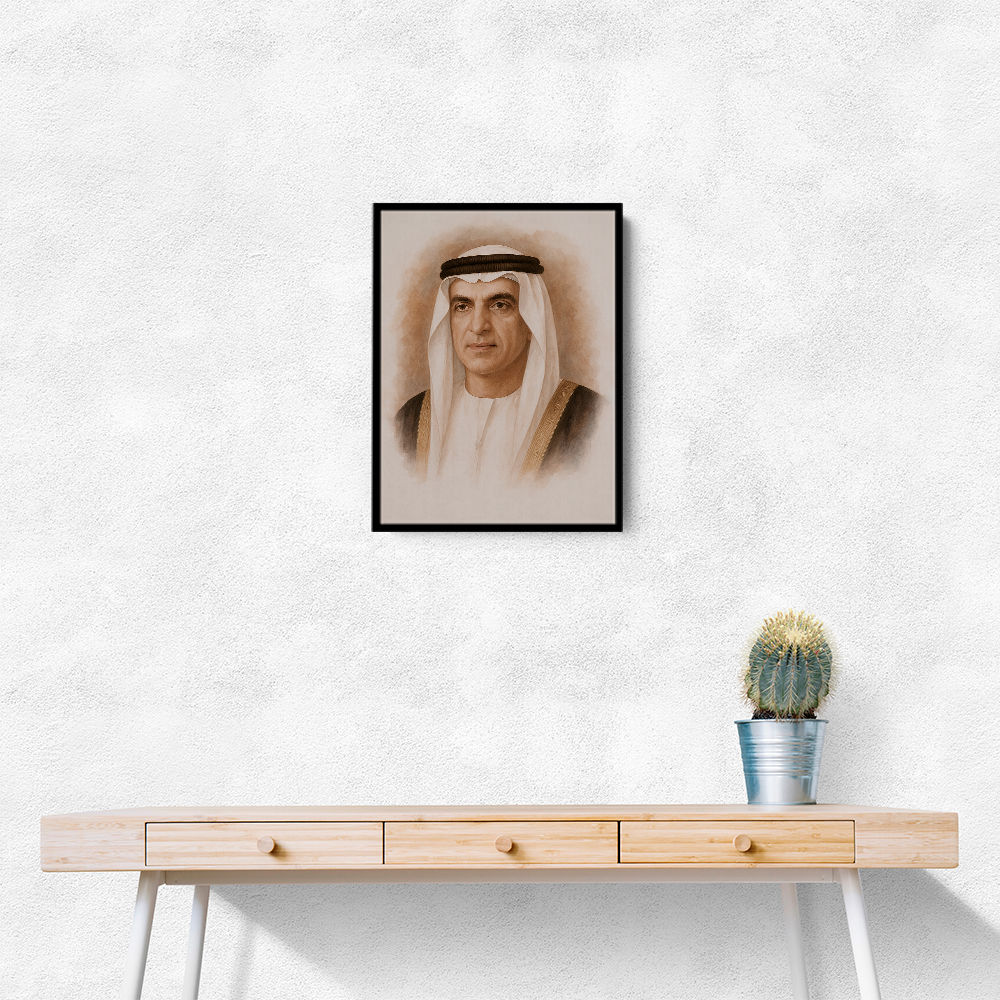 Sheikh Saud bin Saqr Al Qasimi Portrait Sheikh Saud bin Saqr Al Qasimi Portrait
