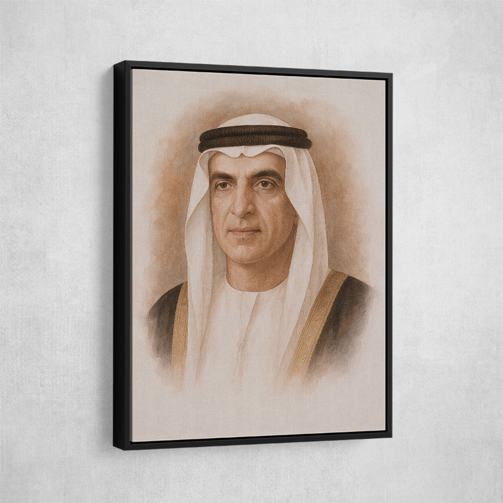 Sheikh Saud bin Saqr Al Qasimi Portrait Sheikh Saud bin Saqr Al Qasimi Portrait