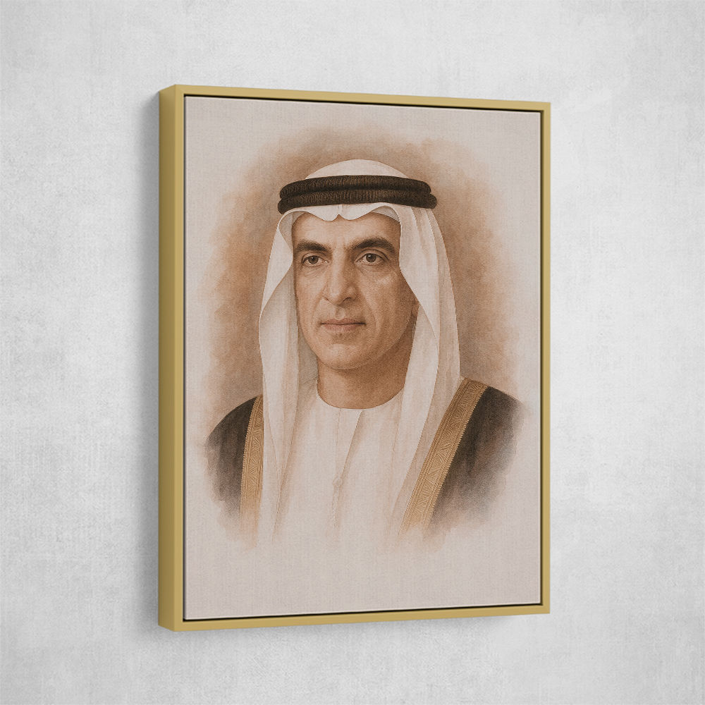 Sheikh Saud bin Saqr Al Qasimi Portrait Sheikh Saud bin Saqr Al Qasimi Portrait