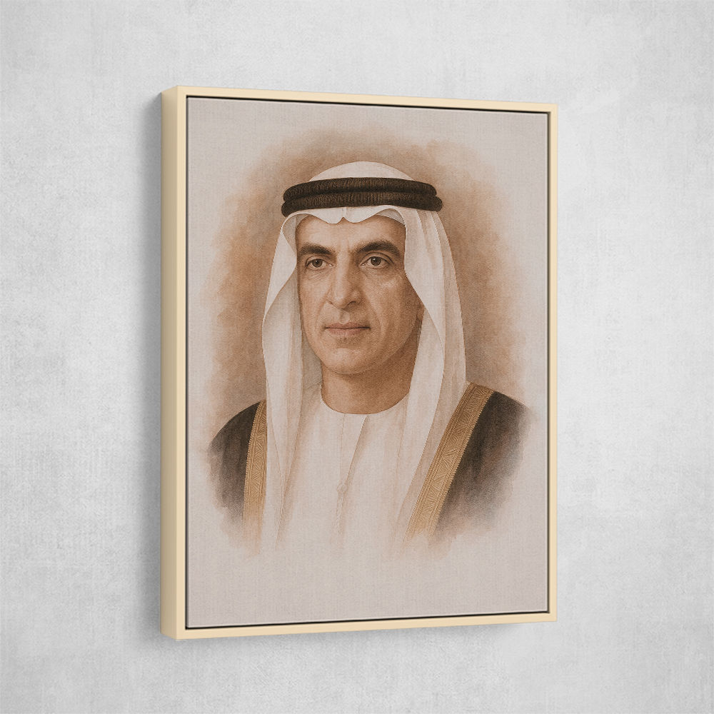 Sheikh Saud bin Saqr Al Qasimi Portrait Sheikh Saud bin Saqr Al Qasimi Portrait