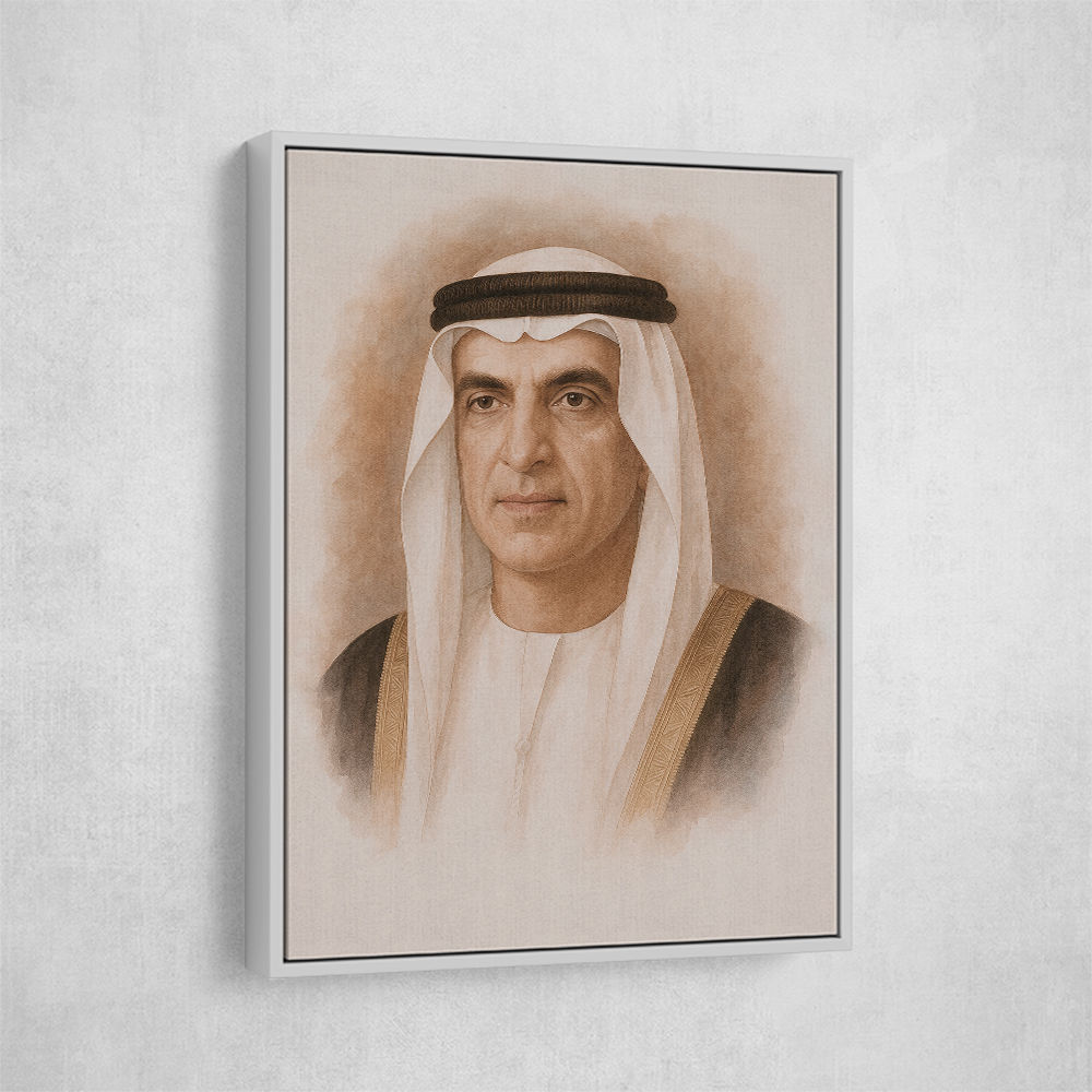 Sheikh Saud bin Saqr Al Qasimi Portrait Sheikh Saud bin Saqr Al Qasimi Portrait
