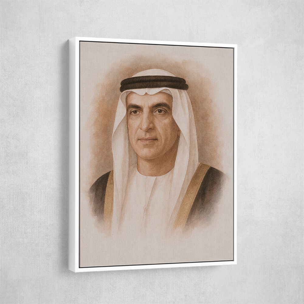 Sheikh Saud bin Saqr Al Qasimi Portrait Sheikh Saud bin Saqr Al Qasimi Portrait