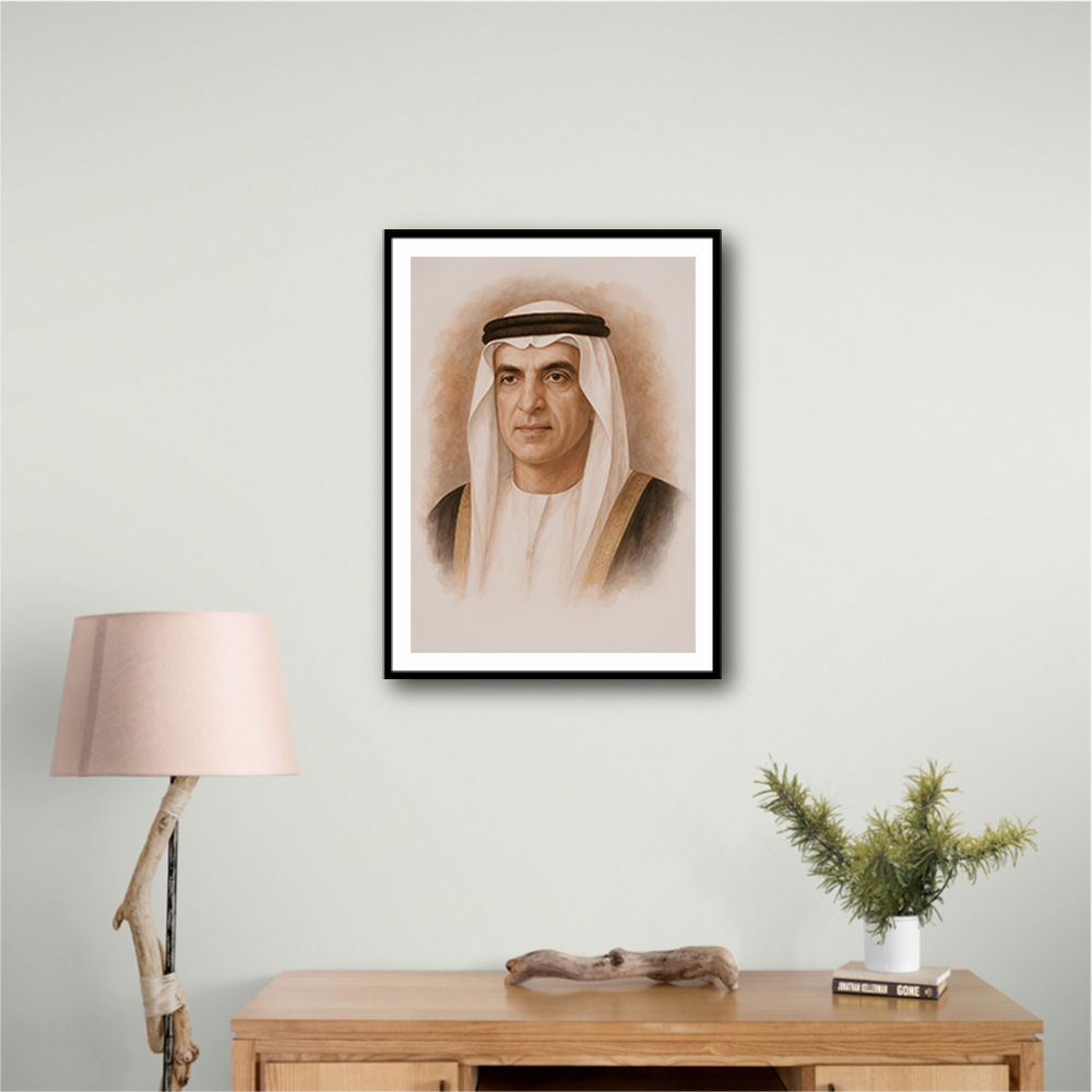 Sheikh Saud bin Saqr Al Qasimi Portrait Sheikh Saud bin Saqr Al Qasimi Portrait