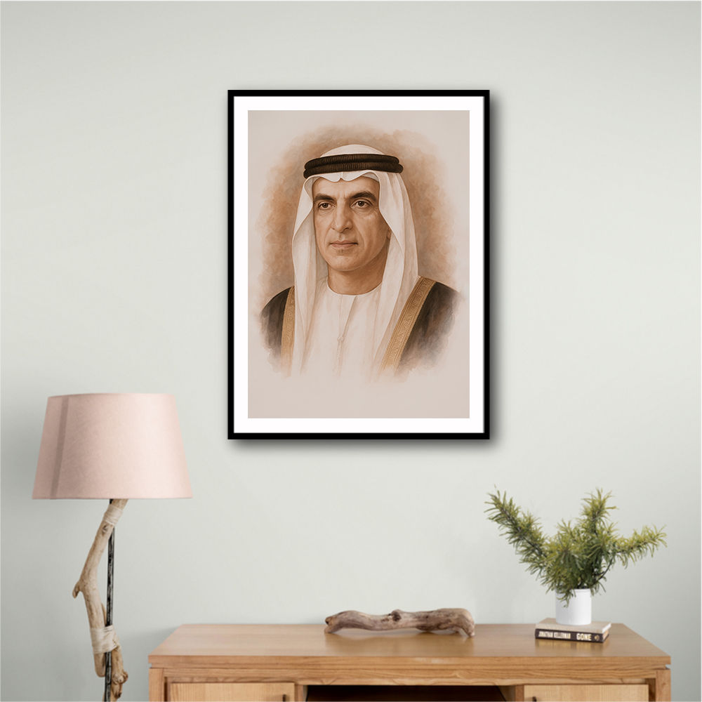 Sheikh Saud bin Saqr Al Qasimi Portrait Sheikh Saud bin Saqr Al Qasimi Portrait