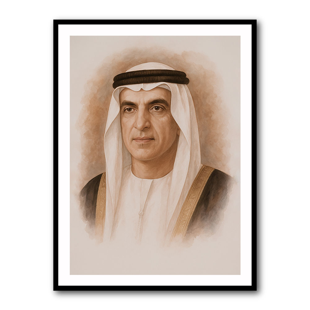 Sheikh Saud bin Saqr Al Qasimi Portrait Sheikh Saud bin Saqr Al Qasimi Portrait
