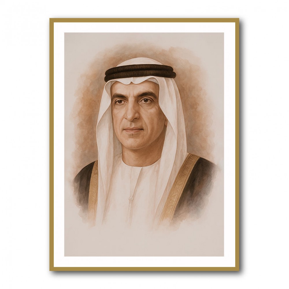 Sheikh Saud bin Saqr Al Qasimi Portrait Sheikh Saud bin Saqr Al Qasimi Portrait
