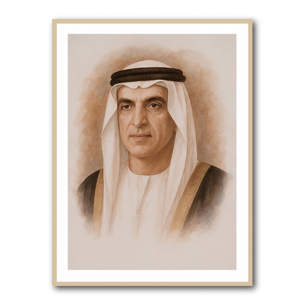 Sheikh Saud bin Saqr Al Qasimi Portrait Sheikh Saud bin Saqr Al Qasimi Portrait