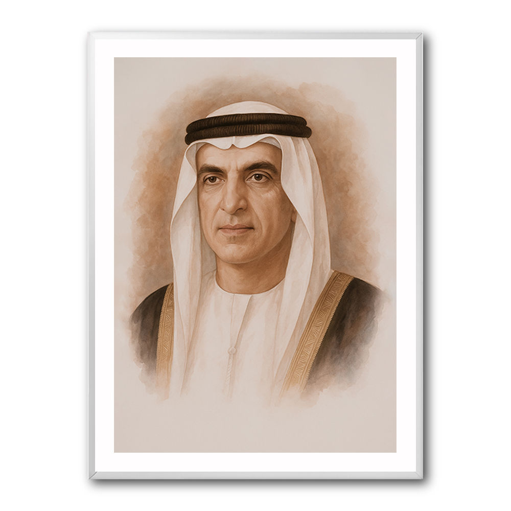 Sheikh Saud bin Saqr Al Qasimi Portrait Sheikh Saud bin Saqr Al Qasimi Portrait