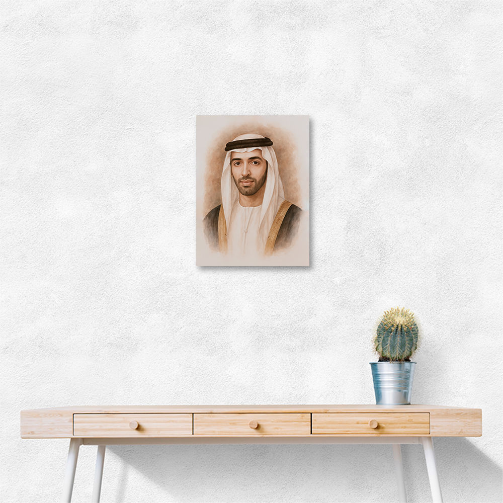 Sheikh Mohammed bin Saud bin Saqr Al Qasimi Portrait Sheikh Mohammed bin Saud bin Saqr Al Qasimi Portrait