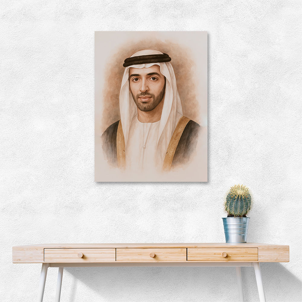 Sheikh Mohammed bin Saud bin Saqr Al Qasimi Portrait Sheikh Mohammed bin Saud bin Saqr Al Qasimi Portrait