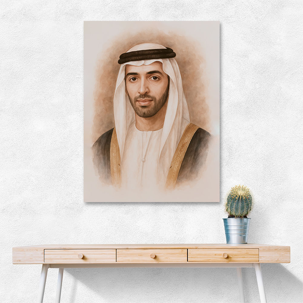 Sheikh Mohammed bin Saud bin Saqr Al Qasimi Portrait Sheikh Mohammed bin Saud bin Saqr Al Qasimi Portrait
